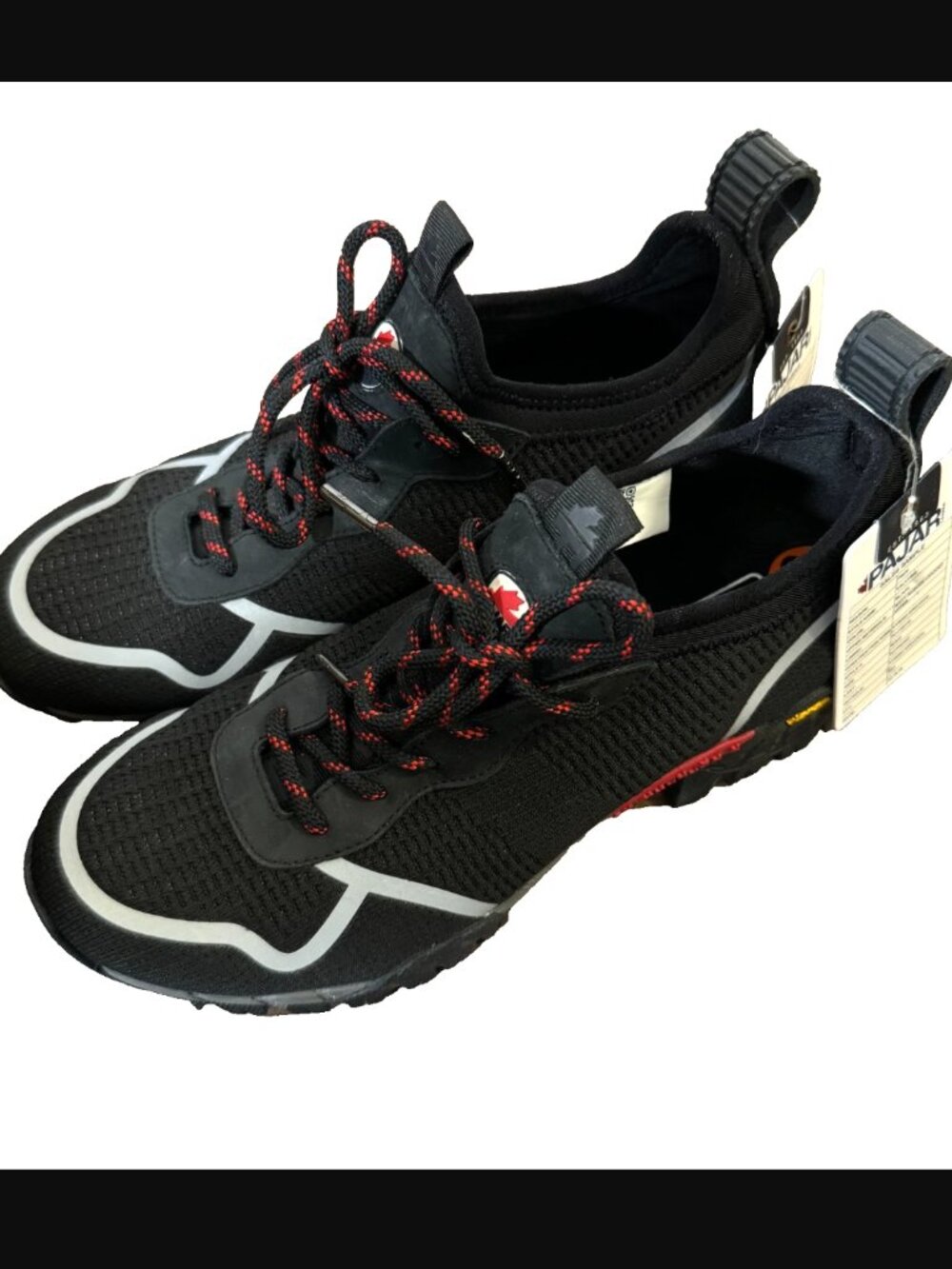Pajar Valkyrie Vybrid PJ-F20119 Black Athletic Shoes Boots Sneakers Men 9.5